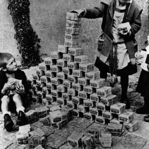 Historische Fotos von Deutschland während der Hyperinflation in den frühen 1920er Jahren_Ha