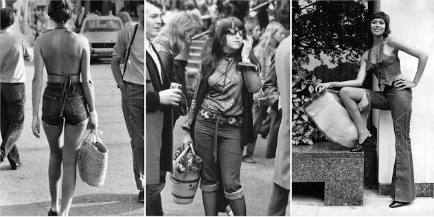 Photos vintage fascinantes de personnes portant des jeans Levi’s dans la rue dans les années 1970 _  nan