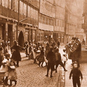 Die Straßen von Hamburg im Jahr 1910 durch großartige Schwarz-Weiß-Fotos_Ha