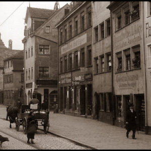 66 beeindruckende Vintage-Fotos zeigen Straßenszenen von Nürnberg, Deutschland in den 1910er Jahren_Ha