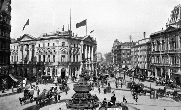 35 Amazing Photos Capture Street Scenes of London in the Early 20th Century_teo