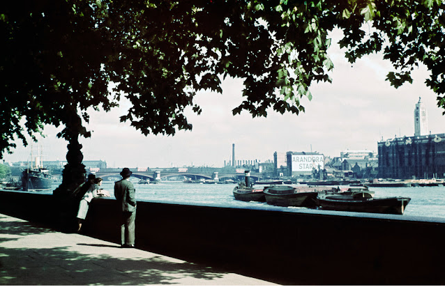 Colorful England: Pre-WWII Honeymoon Snaps Found in Grandma’s Attic_teo